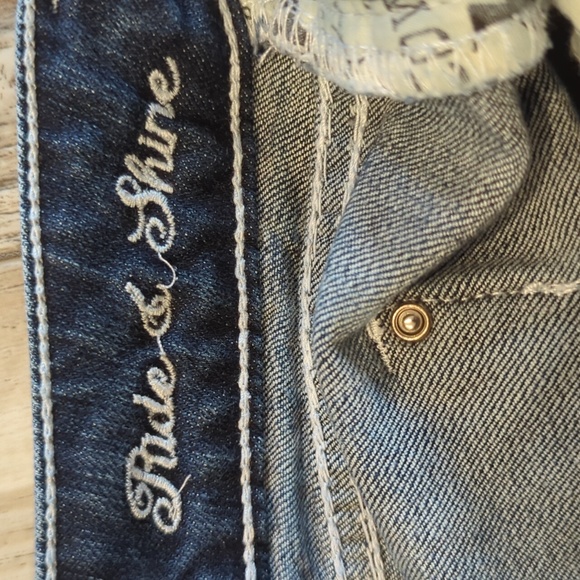 COWGIRL TUFF "Ride & Shine" bootcut horseback Riding jeans 26x35L tall EUC - Picture 9 of 11